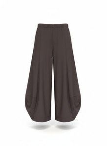 Paula Ryan Soft 7/8 Bell Pant - Aubergine