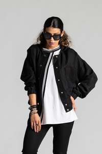 Sale Jackets: Paula Ryan Relaxed Summer Boxy Jacket - Ink