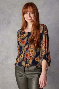 Lemon Tree Julietta Top- Sunflower