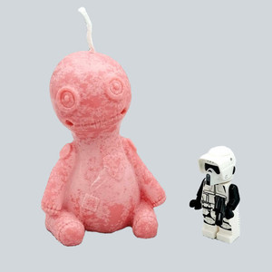 Products: Spooky Doll Candle ShipShapeNelson