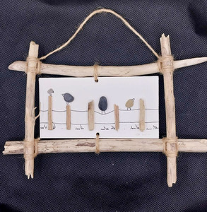 Products: On the Fence Pebble Art ShipShapeNelson