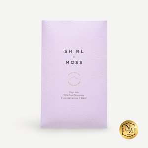 Fig & Nib 70% Dark Chocolate Bar - Shirl & Moss Chocolate