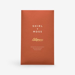 Waiheke Olive Oil & Hazelnut 65% - Shirl & Moss Chocolate