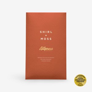 Products: Waiheke Olive Oil & Hazelnut 65% - Shirl & Moss Chocolate
