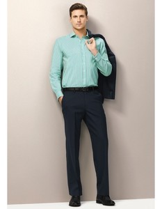 Products: Mens Flat Front Pant in Comfort Wool Suiting