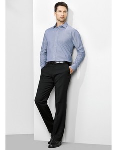 Products: Mens Flat Front Pant Regular in Cool Stretch Plain