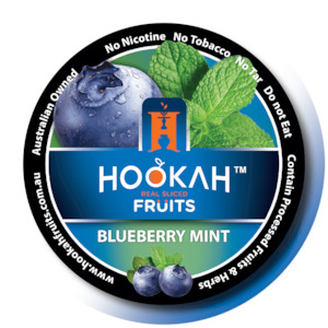 Hookah Fruits - Blueberry Mint (100G)