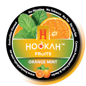 Hookah Fruits: Hookah Fruits - Orange Mint (100G)
