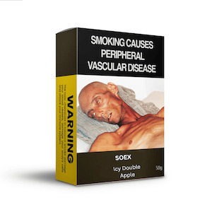 Soex Herbal: Clearance - SOEX Herbal - Icy Double Apple Shisha Flavour