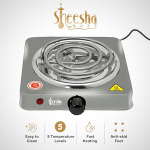Sheesha Buzz Coal Burner - 1000W - Grey