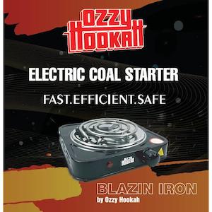 Ozzy Hookah Coal Burner - 1000W - Black