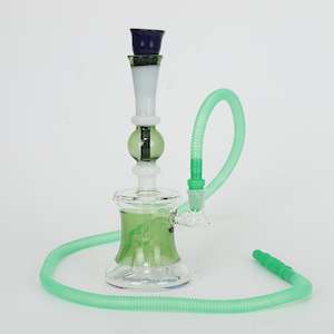 Percolator Waterpipes: Stylish Glass Waterpipe with Percolator 23cm
