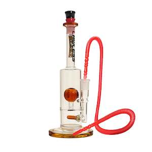 Lawless Blaze Glass Waterpipe with Double Percolator 31cm