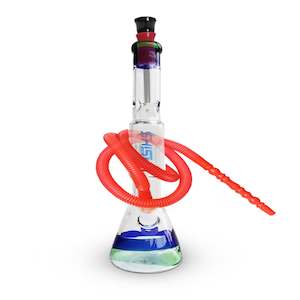 Tree Percolator Shadow Beaker Base Glass Waterpipe With Ice Catcher 37cm