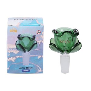 Dokha Glass Rose Dropcone 14mm