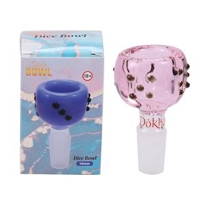 Dokha Glass Dice Dropcone 14mm