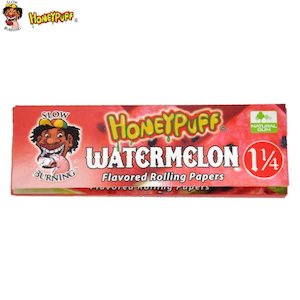 Honey Puff Extra Flavored Rolling Paper 1 1/4 - Watermelon