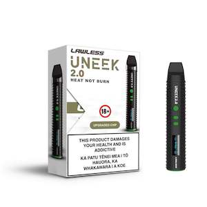 Portable Heat Not Burn: Lawless Uneek 2.0 Dry Herb Vaporizer