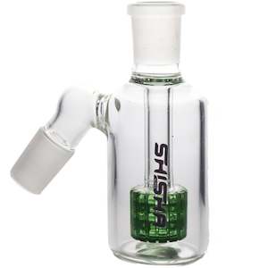 Waterpipe Filters: 18mm Matrix Percolator Shisha Filter 45 Degree
