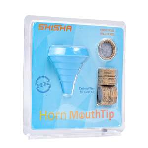 Shishaglass Horn Vase Mouthtip Carbon Filter