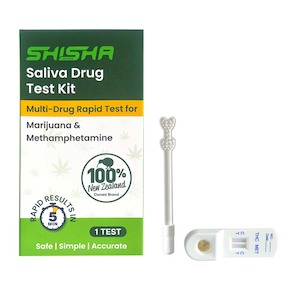 Detox Testers: Shishaglass Saliva Drug Test Kit 1pc