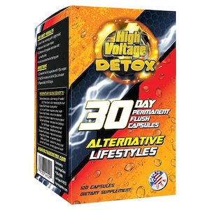 High Voltage Detox 30-Day Permanent Flush Capsules