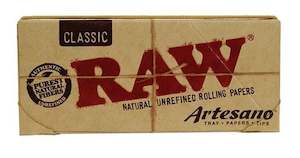Raw Classic Kingsize Slim Artesano Papers+Tips