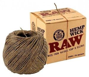 RAW Hemp Wick Ball 250ft