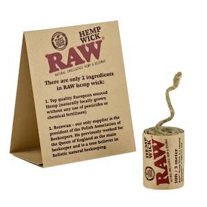 Filter Tips And Hemp Wick: Raw Natural Hemp Wick 10Ft/3Mtr