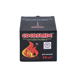 Hookah: Cocoblade Charcoal (48 Pieces)
