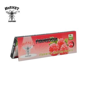 Hornet Flavored Rolling Paper 1 1/4 - Frambuesa