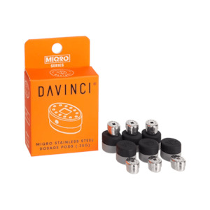 Heat Not Burn: Davinci MIQRO Stainless Steel Dosing Pods