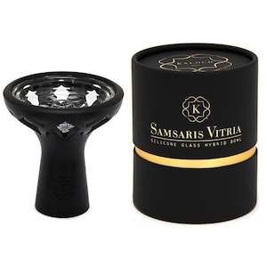 Hookah Bowls: Kaloud Samsaris Vitria II Silicone Glass Hookah Bowl