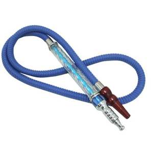 Plastic Shisha Hose With Metal Pipe 190cm