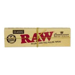 Raw Smoking: RAW Classic Connoisseur Kingsize Slim with Pre-rolled Tips