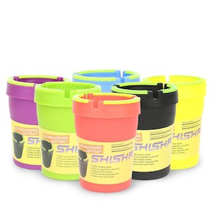 Shishaglass Bucket Extinguishing Silicon Ash Tray
