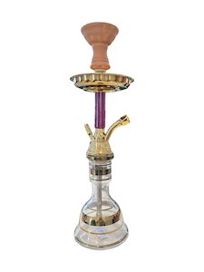 Egyptian Hookah: Shisha Glass SS5 Hookah 1x Hose 52cm