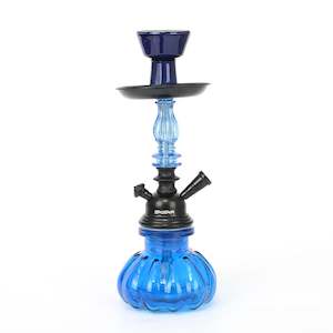 Shisha Glass Hookah 1xHose 22cm