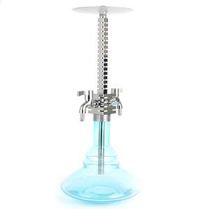 Shisha Hookah Metal Pipe 2xHose 65cm JL599AH