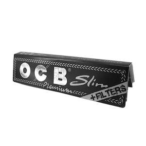 Rolling Papers With Tips: OCB premium KS Slim paper+tips