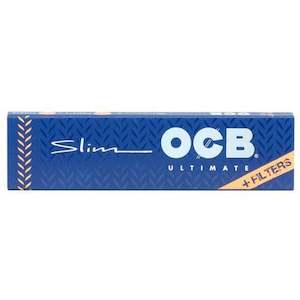 Rolling Papers With Tips: OCB Ultimate Slim + Filter