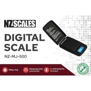 NZ Digital Scale NZ-MJ-500 500 x 0.1g