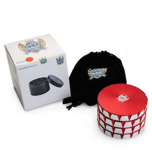 Best Selling: NBT Aluminum Coloured Pattern Grinder 65mm 4xParts