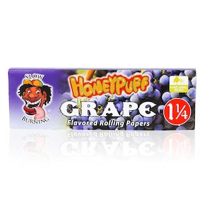 Honey Puff Extra Flavored Rolling Paper 1 1/4 - Grape