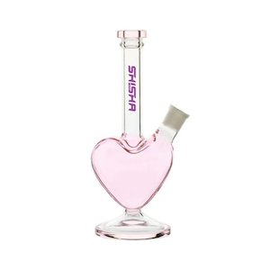 Shisha Glass Heart Shisha Pipe 23cm