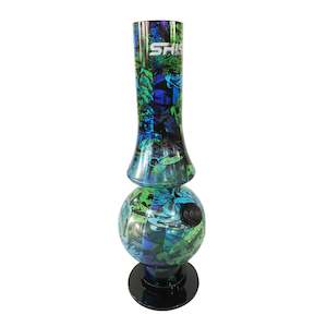 Shisha Glass Plastic Mixed Color M2 Hookah Vase 20cm