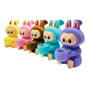 Waterpipes: Shishaglass Silicon Labubu Vase 16cm