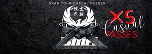 Products: 5x Casual passes