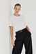 The Column Tee in White