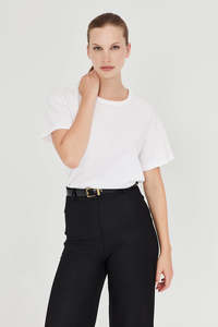 Staples: The Kingston Tee in White